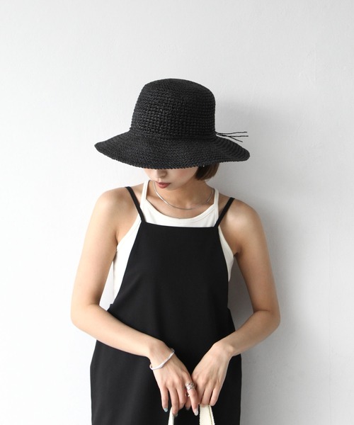 Chillfar（チルファー）の「コマアミハット（ハット・レディース・ブラック/ライトブラウン/ナチュラル・FREE）」の18枚目の写真