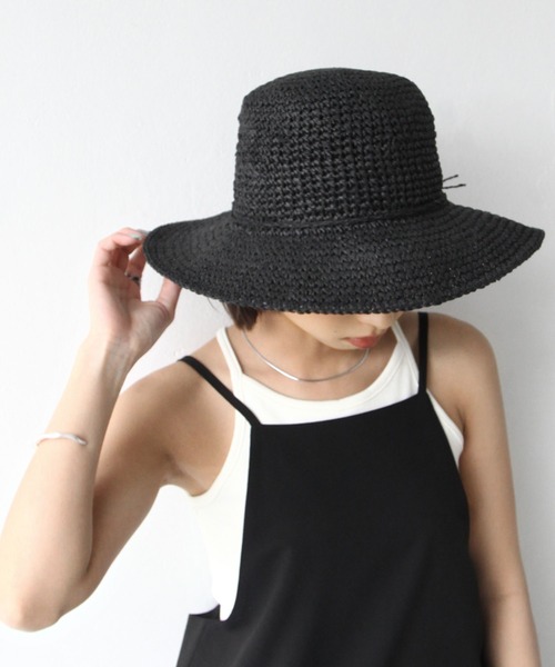 Chillfar（チルファー）の「コマアミハット（ハット・レディース・ブラック/ライトブラウン/ナチュラル・FREE）」の16枚目の写真
