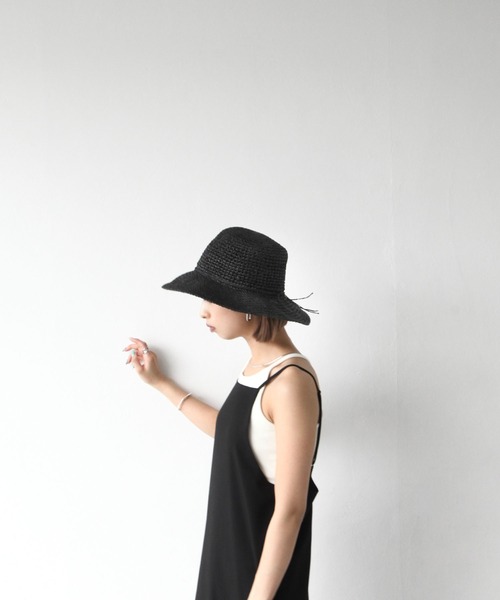 Chillfar（チルファー）の「コマアミハット（ハット・レディース・ブラック/ライトブラウン/ナチュラル・FREE）」の19枚目の写真