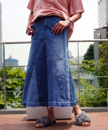 AVIREX | 【WEB&DEPOT限定】REMAKE DENIM SKIRT/ リメイクデニムスカート(デニムスカート)