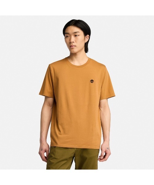 セール】メンズ 半袖 チェスト ロゴ Tシャツ（Tシャツ