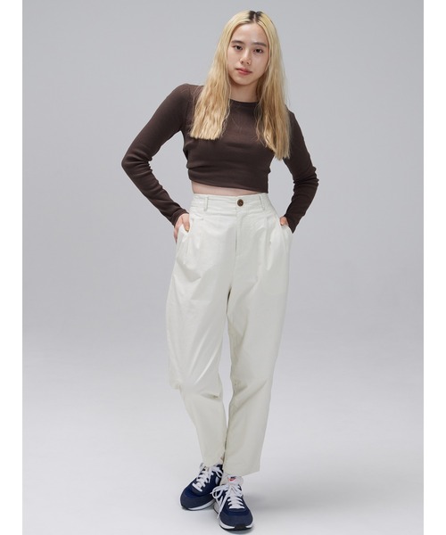 GAP（ギャップ）の「リブTシャツ（Tシャツ/カットソー・レディース・ホワイト/ブラック/ベージュ/ブラウン/その他・S/M/L/XL/XS/XXS）」の16枚目の写真