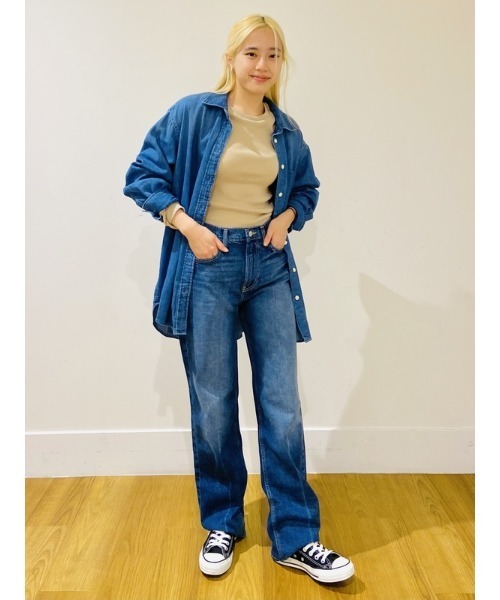 GAP（ギャップ）の「リブTシャツ（Tシャツ/カットソー・レディース・ホワイト/ブラック/ベージュ/ブラウン/その他・S/M/L/XL/XS/XXS）」の20枚目の写真