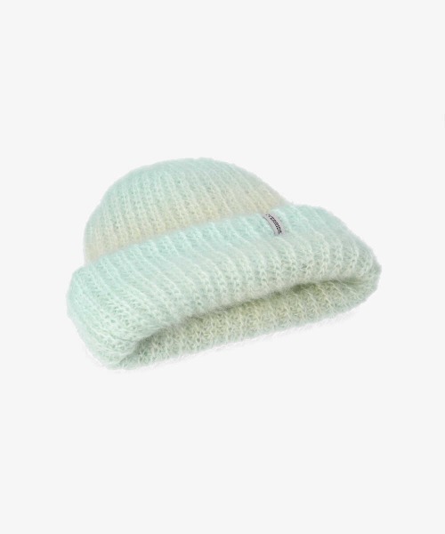 OVERRIDE（オーバーライド）の「OVERRIDE  KNIT DREAMY CABLE WATCH（ニットキャップ/ビーニー・レディース・オレンジ/ライトグリーン/マルチ・57~59cm）」の15枚目の写真