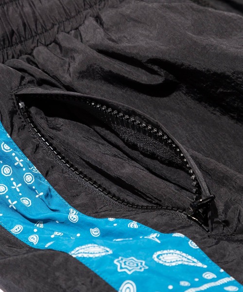Subciety（サブサエティ）の「PAISLEY TRACK PANTS（その他パンツ・メンズ・ブラック×ブルー/ブラック×ブラック・MEDIUM/LARGE/X-LARGE）」の7枚目の写真