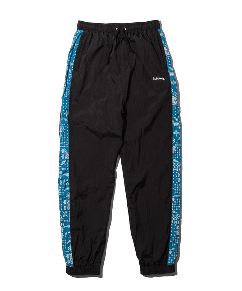 Subciety（サブサエティ）の「PAISLEY TRACK PANTS（その他パンツ・メンズ・ブラック×ブルー/ブラック×ブラック・MEDIUM/LARGE/X-LARGE）」の5枚目の写真