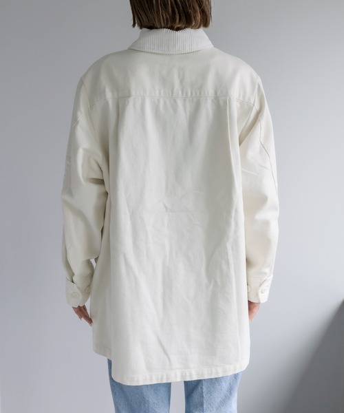 mystic（ミスティック）の「BIGMAC カバーオール（カバーオール・レディース・ネイビー/オフホワイト・FREE）」の13枚目の写真