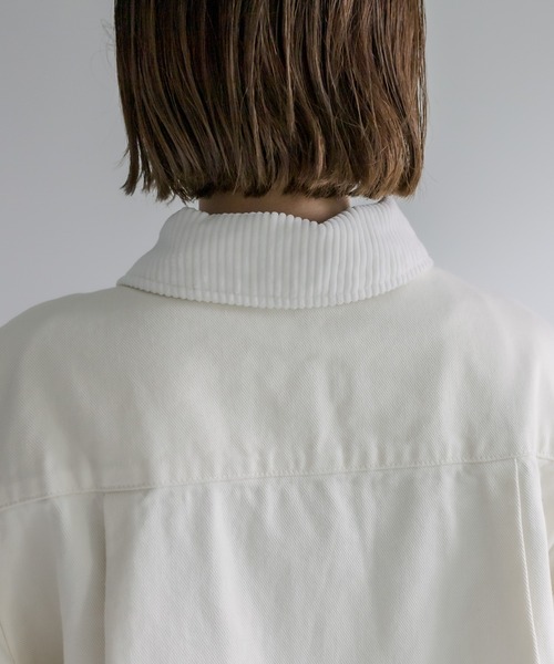 mystic（ミスティック）の「BIGMAC カバーオール（カバーオール・レディース・ネイビー/オフホワイト・FREE）」の14枚目の写真