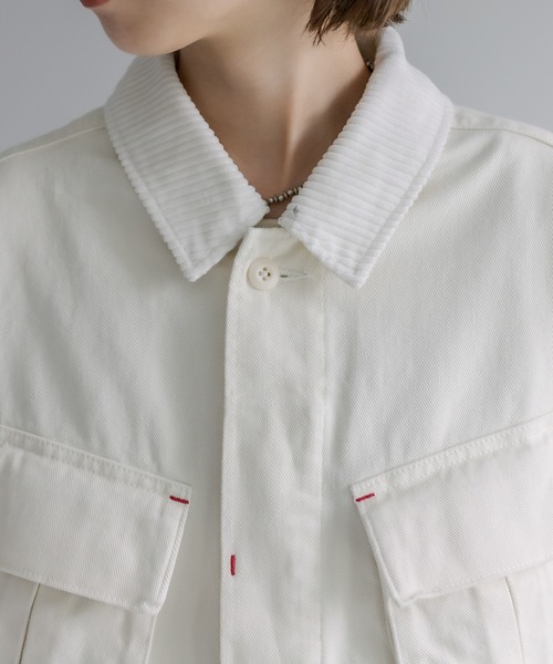 mystic（ミスティック）の「BIGMAC カバーオール（カバーオール・レディース・ネイビー/オフホワイト・FREE）」の15枚目の写真