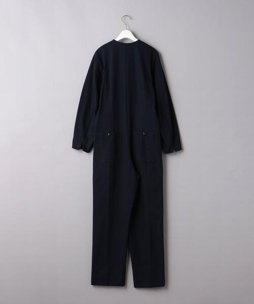 TOGA PULLA(トーガ プルラ)の「<TOGA PULLA>Vネック ジャンプスーツ(つなぎ/オールインワン・レディース・ネイビー・36)」の9枚目の写真