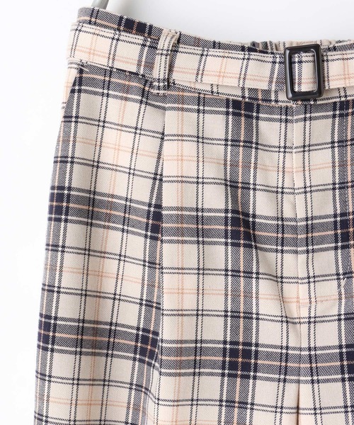 Honeys(ハニーズ)の「チェックストレートパンツ(その他パンツ・レディース・ブラック系その他/ベージュ系その他/ブラック×ブルー/ブラック系その他2・LL/S/M/L)」の18枚目の写真