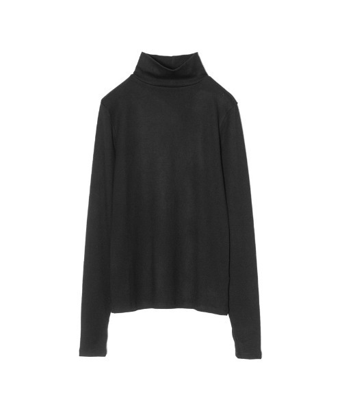Re:EDIT(リエディ)の「カラーミックスタートルネックカットソー(Tシャツ/カットソー・レディース・ブラック/パープル/モカ/チャコール・MEDIUM/LARGE)」の11枚目の写真