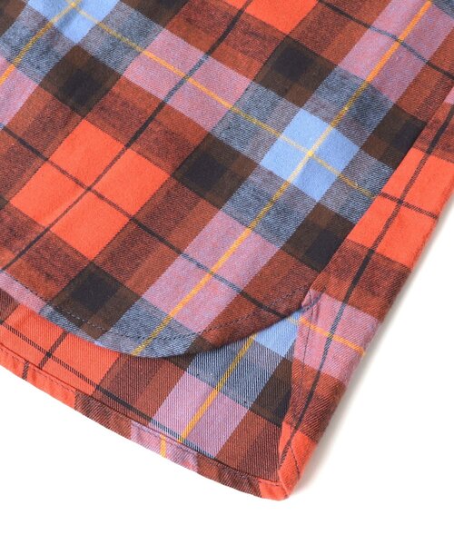 BREEZE（ブリーズ）の「スタンダードシャツワンピース（シャツワンピース・キッズ・レッド/ブラック/レインボー・110/80/100/120/130/140/90）」の16枚目の写真