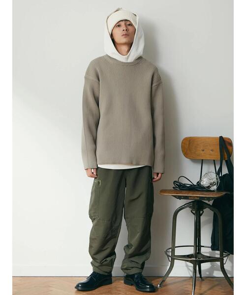 CRAFT STANDARD BOUTIQUE（クラフトスタンダードブティック）の「パネルリブニットキャップ　＊（ニットキャップ/ビーニー・レディース・ブラック/ベージュ/アイボリー・XXS）」の19枚目の写真