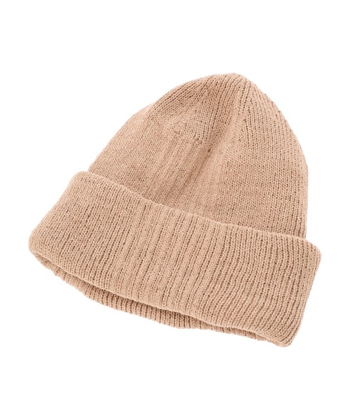 CRAFT STANDARD BOUTIQUE（クラフトスタンダードブティック）の「パネルリブニットキャップ　＊（ニットキャップ/ビーニー・レディース・ブラック/ベージュ/アイボリー・XXS）」の7枚目の写真