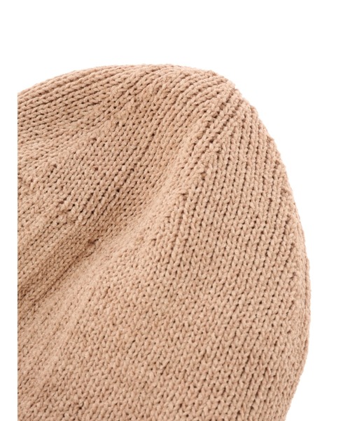 CRAFT STANDARD BOUTIQUE（クラフトスタンダードブティック）の「パネルリブニットキャップ　＊（ニットキャップ/ビーニー・レディース・ブラック/ベージュ/アイボリー・XXS）」の10枚目の写真