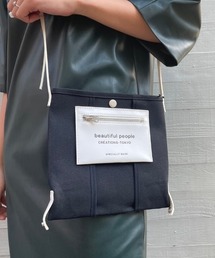 beautiful people lining logo pocket mini shoulder bag 7235611967