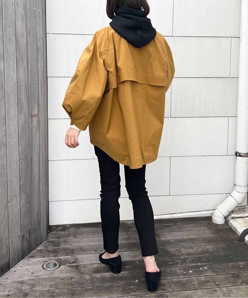 PICCIN（ピッチン）の「ボリュームスリーブマウンテンパーカー（マウンテンパーカー・レディース・キャメル/ブラック/カーキ・M）」の20枚目の写真