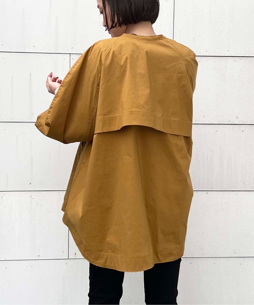 PICCIN（ピッチン）の「ボリュームスリーブマウンテンパーカー（マウンテンパーカー・レディース・キャメル/ブラック/カーキ・M）」の13枚目の写真