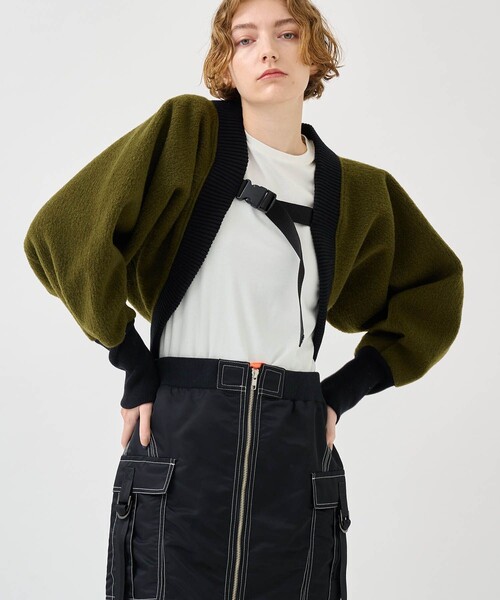 A + TOKYO（エープラストウキョウ）の「トラベルウールボレロ  