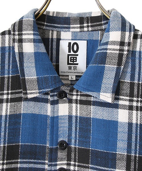 TENBOX（テンボックス）の「TENBOX / テンボックス：DRAG DEALER SHIRT：21B-DRAG-DEALER-SHIR[ARK]（シャツ/ブラウス・メンズ・ブルー・XL）」の6枚目の写真