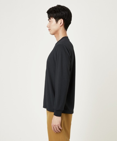 Go to by mizuno（ゴートゥーバイミズノ）の「クイックドライクルーネックグラフィックシャツ［メンズ］（Tシャツ/カットソー・メンズ・ブラック/ホワイト/ネイビー・M/XL/L）」の5枚目の写真