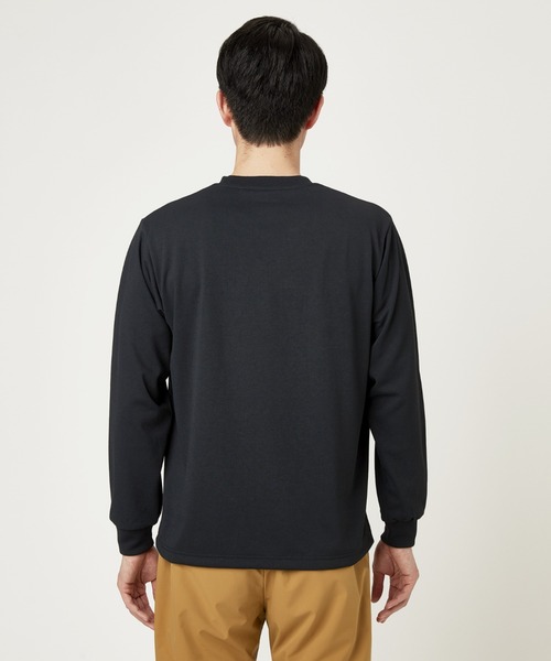 Go to by mizuno（ゴートゥーバイミズノ）の「クイックドライクルーネックグラフィックシャツ［メンズ］（Tシャツ/カットソー・メンズ・ブラック/ホワイト/ネイビー・M/XL/L）」の6枚目の写真