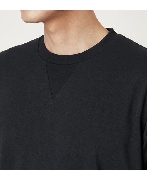 Go to by mizuno（ゴートゥーバイミズノ）の「クイックドライクルーネックグラフィックシャツ［メンズ］（Tシャツ/カットソー・メンズ・ブラック/ホワイト/ネイビー・M/XL/L）」の4枚目の写真
