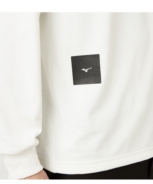 Go to by mizuno（ゴートゥーバイミズノ）の「クイックドライクルーネックグラフィックシャツ［メンズ］（Tシャツ/カットソー・メンズ・ブラック/ホワイト/ネイビー・M/XL/L）」の7枚目の写真