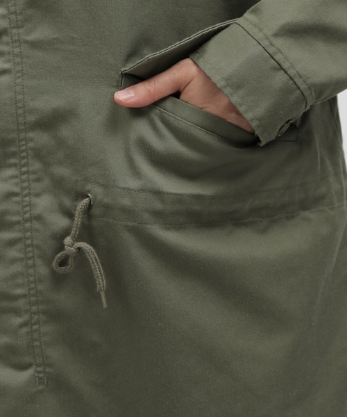 LAKOLE（ラコレ）の「TCツイルモッズコート / 162984（モッズコート・メンズ・ブラック/オリーブ・MEDIUM/LARGE/X-LARGE）」の16枚目の写真