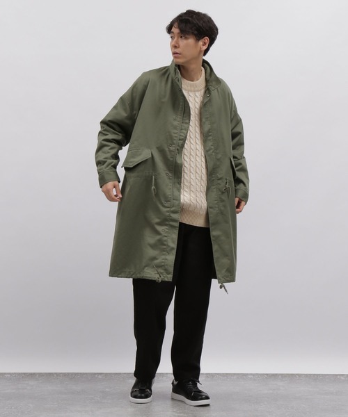 超美品⭐️ラブレスLOVELESS モッズコート オリーブ　34 ミニタリーカーキ 超美品⭐️ラブレスLOVELESS モッズコート オリーブ 34 ミニタリーカーキ