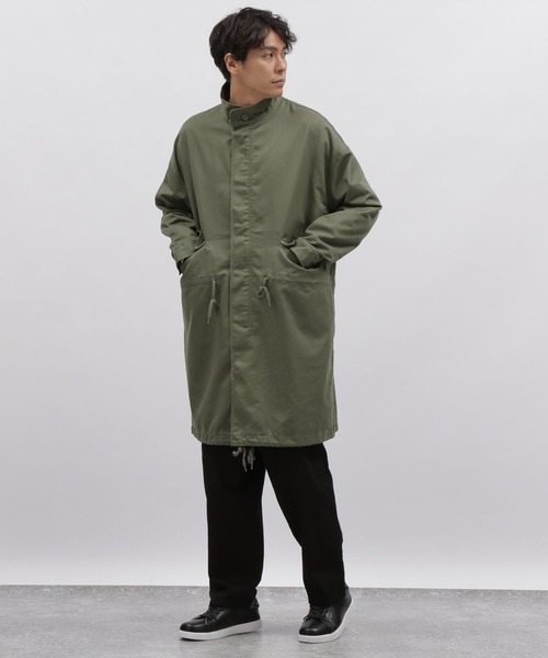 LAKOLE（ラコレ）の「TCツイルモッズコート / 162984（モッズコート・メンズ・ブラック/オリーブ・MEDIUM/LARGE/X-LARGE）」の7枚目の写真