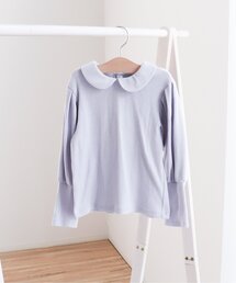 apres les cours（アプレレクール）の「【フォーマル対応】パフスリーブリブTシャツ_アプレレクールマシェリ（Tシャツ/カットソー）」