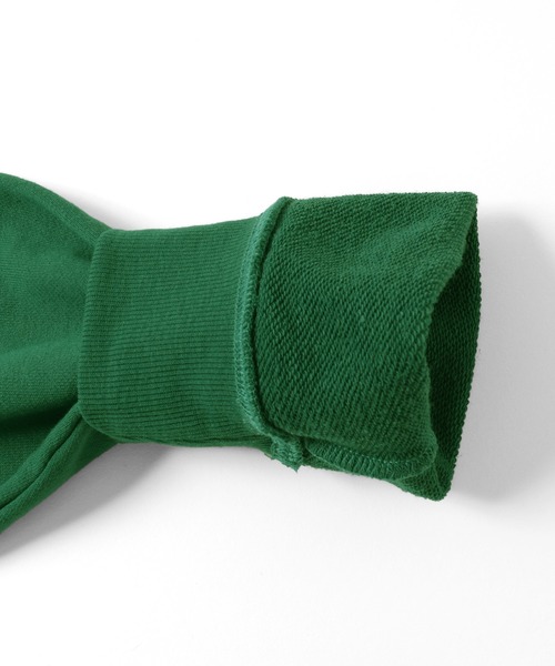 GLAZOS（グラソス）の「ワンポイント刺繍パーカービッグシルエット（パーカー・キッズ・グリーン/ベージュ/ブラック/パープル・150cm/160cm/170cm/140cm）」の10枚目の写真