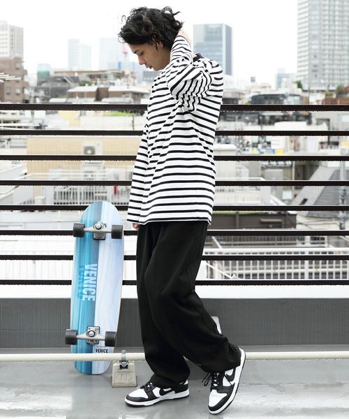 ８(eight)（エイト）の「ボーダーロングTシャツ（Tシャツ/カットソー・メンズ・ホワイト系その他/ホワイト系その他2/ホワイト系その他3・MEDIUM/LARGE）」の6枚目の写真