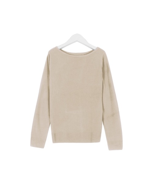 KOBE LETTUCE（コウベレタス）の「[ 選べるネックタイプ ] カシミアタッチ 洗えるUVカットスフレニット（ニット/セーター・レディース・グリーン/チャコール/ホワイト系1/ネイビー/パープル系2/ホワイト系/グレー系1/グレー系/ベージュ系3/ベージュ系2/グレイッシュベージュ/ブラック系1/アイボリー/グリーン系1/グリーン系/ライトベージュ/ボルドー/ブラック系/ブラック/パープル系/ネイビー系1/ベージュ系1/ネイビー系/ベージュ系/パープル系1/ブルー系/ワイン系/ブルー/ワイン系1/ブルー系1/オレンジ系1/オレンジ系2/オレンジ系/サックスブルー系/パープル系3/イエロー/ブルー系2/ミント/グリーン系3/ブルー系4/ピンク系2/ピンク系/ブルー系3/ピンク系1/グリーン系2/ブルー系6/ライトグレー系1/ブルー系5/ライトグレー系/ロイヤルブルー/ライトグレー・M/M2/M1/L2/L1/L）」の17枚目の写真