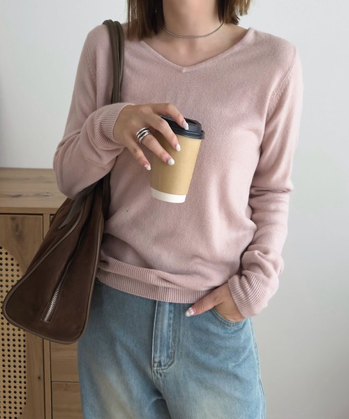 セール】[ 選べるネックタイプ ] カシミアタッチ 洗えるUVカットスフレ