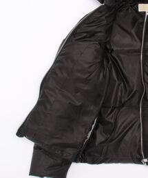 MICHAEL KORS ブラック ブルゾン XS MICHAEL KORS（マイケルコース）の「KORS ウール メタリック