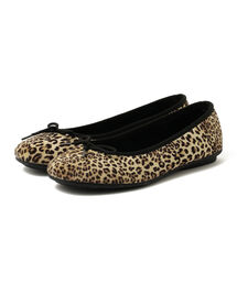 B:MING by BEAMS | O’Kyti /レオパード ベロア バレー シューズ(バレエシューズ)