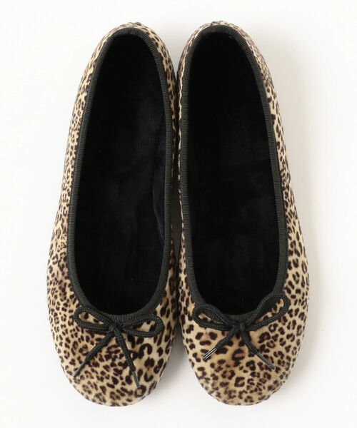 B:MING by BEAMS（ビーミングバイビームス）の「O’Kyti /レオパード ベロア バレー シューズ（バレエシューズ・レディース・その他・39/38/37/36）」の4枚目の写真