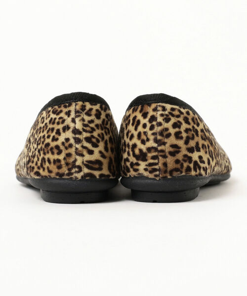 B:MING by BEAMS（ビーミングバイビームス）の「O’Kyti /レオパード ベロア バレー シューズ（バレエシューズ・レディース・その他・39/38/37/36）」の3枚目の写真
