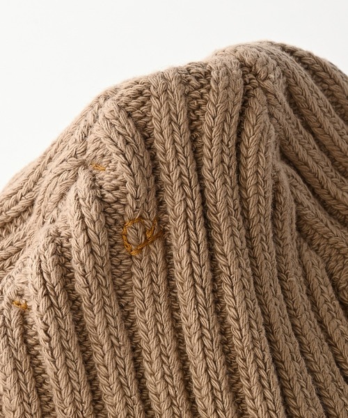 45R(フォーティファイブアール)の「ニットキャップ(ニットキャップ/ビーニー・レディース・ネイビー/カーキ・FREE)」の5枚目の写真