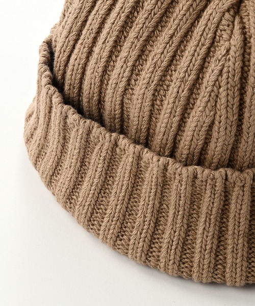 45R(フォーティファイブアール)の「ニットキャップ(ニットキャップ/ビーニー・レディース・ネイビー/カーキ・FREE)」の6枚目の写真