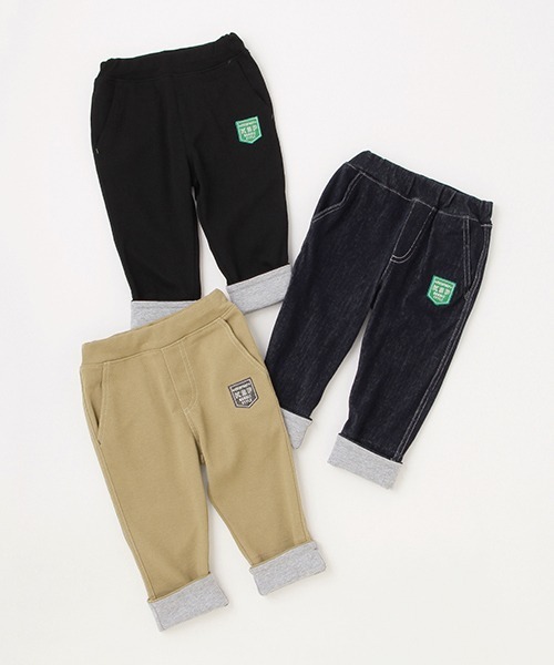 kladskap（クレードスコープ）の「裾折り返しロング丈テーパードパンツ（その他パンツ・キッズ・ネイビー/カーキ/ブラック・130cm/120cm/90cm/80ｃｍ/110cm/100cm）」の12枚目の写真