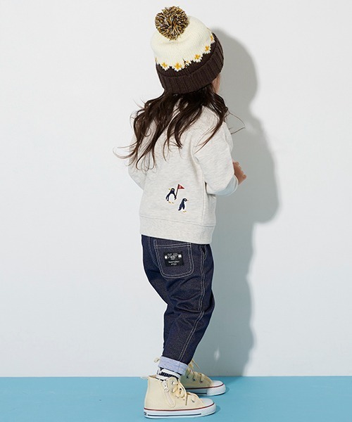 kladskap（クレードスコープ）の「裾折り返しロング丈テーパードパンツ（その他パンツ・キッズ・ネイビー/カーキ/ブラック・130cm/120cm/90cm/80ｃｍ/110cm/100cm）」の15枚目の写真