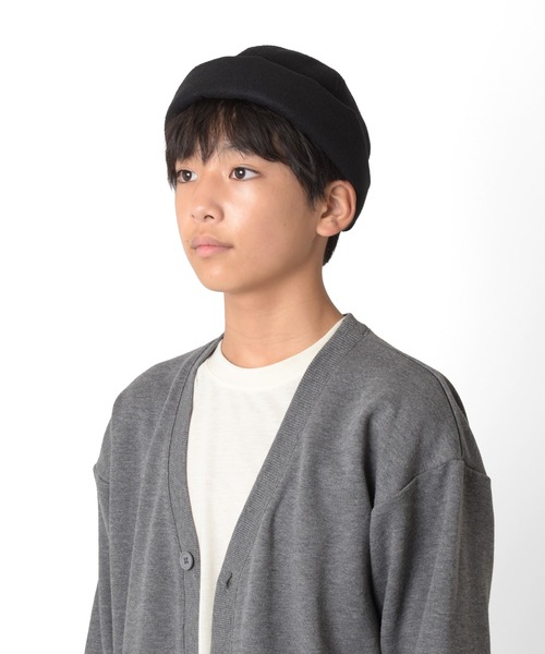 GLAZOS（グラソス）の「ロールキャップ（キャップ・キッズ・ブラック・フリー）」の5枚目の写真