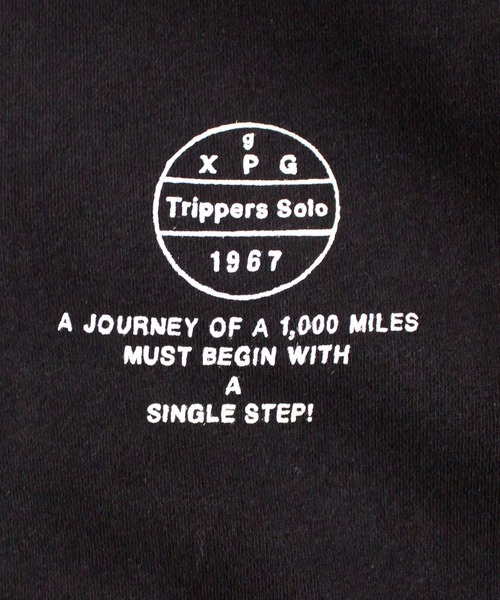ALL ORDINARIES(オールオーディナリーズ)の「Trippers Solo スウェットスナップジャケット(裏起毛)(カーディガン/ボレロ・レディース・ブラック・L/M)」の7枚目の写真