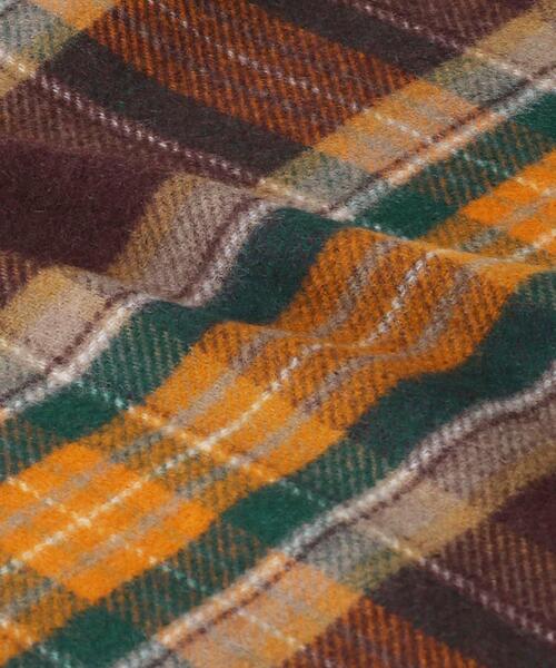 Johnstons of Elgin（ジョンストンズオブエルガン）の「＜JOHNSTONS×green label relaxing＞ウール/カシミヤ マフラー（マフラー・メンズ・ダークブラウン/ブラック/ダークグレー/ネイビー・FREE）」の10枚目の写真