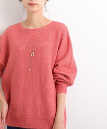 DRESKIP | ふわふわ素材が女性らしい！ラウンドネック ニット(ニット/セーター)