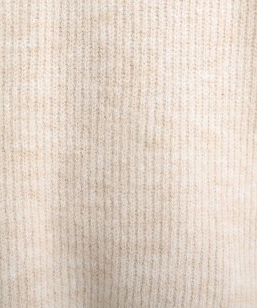 DRESKIP(ドレスキップ)の「◆ふわふわ素材が女性らしい!ラウンドネック ニット(ニット/セーター・レディース・ピンク系/ネイビー/パープル/レモンイエロー/グレー/ライトベージュ・02/03/04)」の12枚目の写真